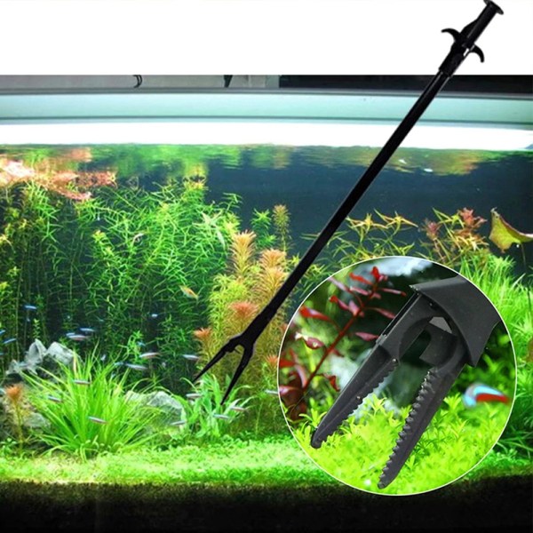 50 cm Plasttang Fish Tank Lige Pincet Pincet Clip