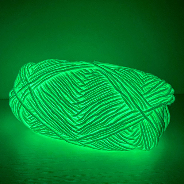 Novel Functional Yarn Glow In The Dark Polyester Luminous Chunk G006 0489 |  G006 | Fyndiq