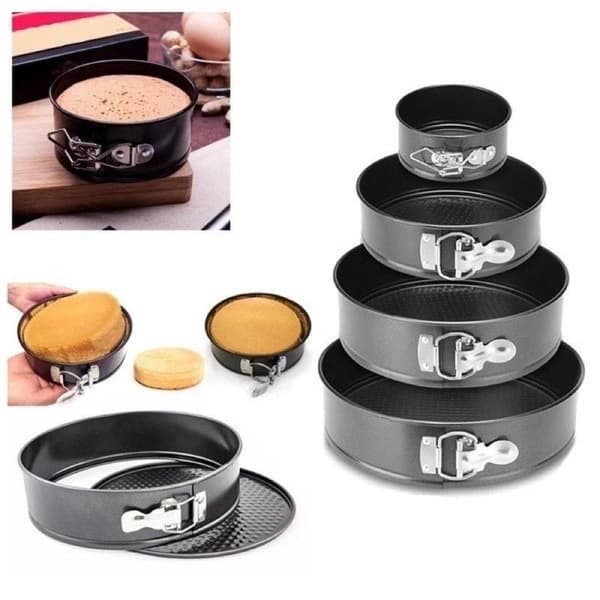 3-i-1 sett non-stick kakeform 3-lags kakeform bakeform A1
