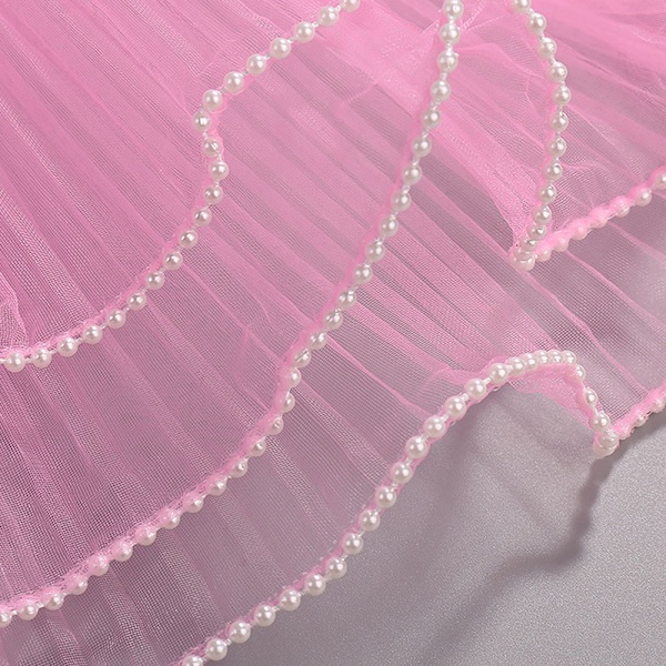 28cmx1M Blomsterförpackningspapper Våg Garn Blomsterhandlare Bukettförpackning Pink