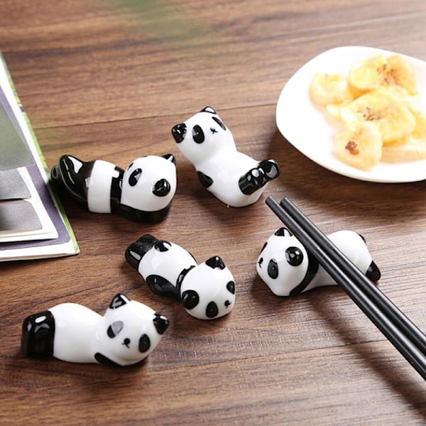 stick Rest e Keramiska pinnar Mat Panda Shape Bordsservice Rest 8