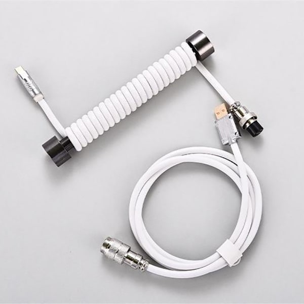Spolat tangentbord Kabelskydd Rod Spolat tangentbord Kabel Weig Red