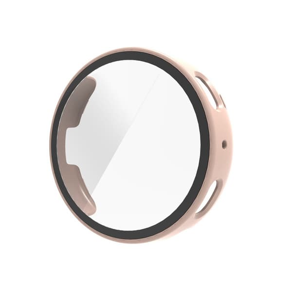 PC Heltäckande Skyddsfodral Härdat Glas För AMAZFIT ACT White 1Pcs