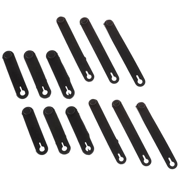 6st motorcykelgummiband för ramkablar 8CM