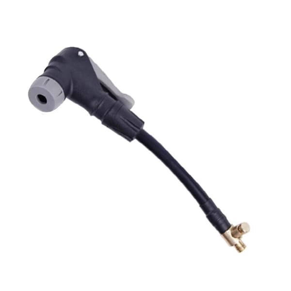 Bildäckspumpklämma Luftpump Förlängningsrör Adapter 2 i 1 A 60cm