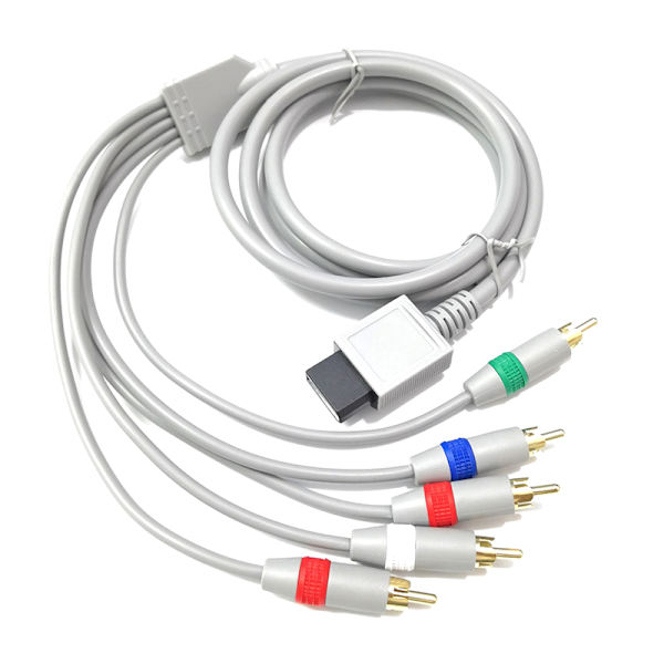 1,8m 5 RCA-kabel for Nintendo Wii-kontrollkonsoll o Video AV