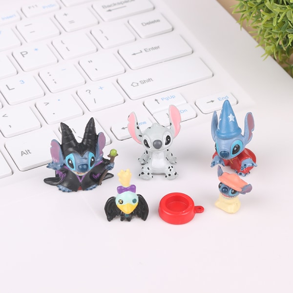 Lilo & Stitch Actionfigurer Håndlaget Anime Decoration Mini Dol