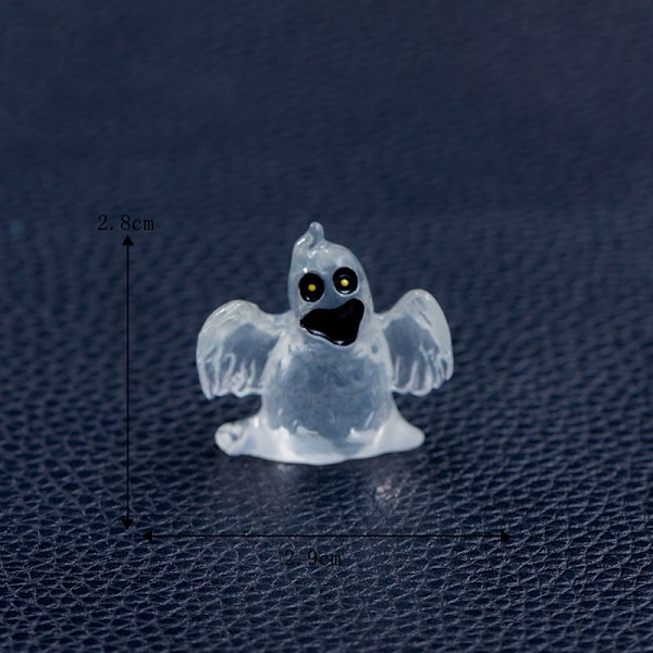 Halloween-prydnader Miniatyrfigurer Dekoration Tillbehör W A1