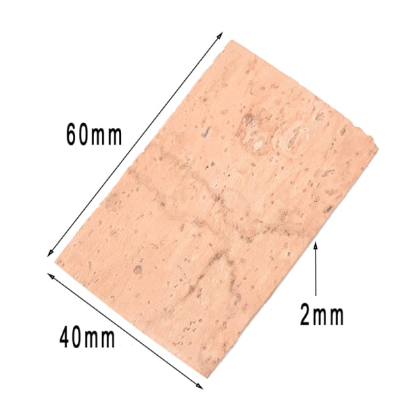 5 Stk Saxofonpropper Sopran/Tenor/Alto Neck Cork