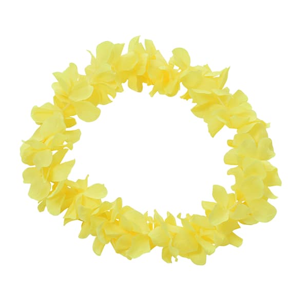 Hawaiianska Leis Simulerad Sidenblomma Leis Dansfest Maskerad Red