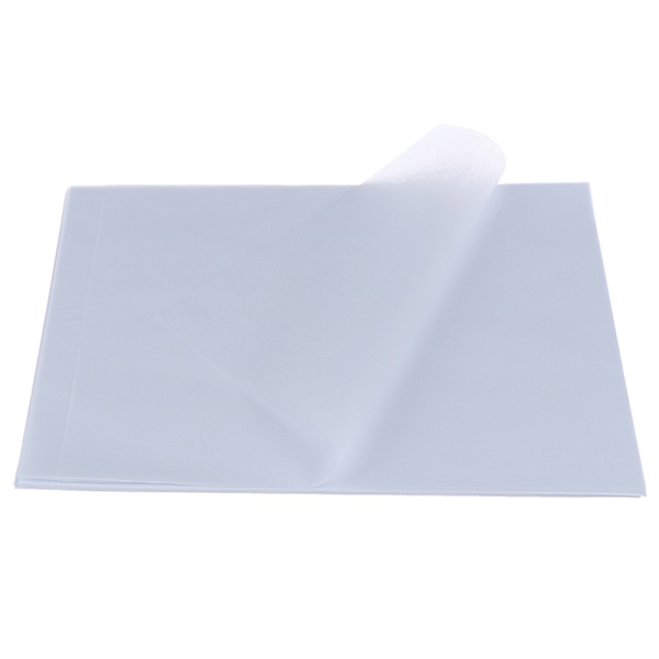 100 stk. Transparent tegnepapir til kalligrafi og tegning