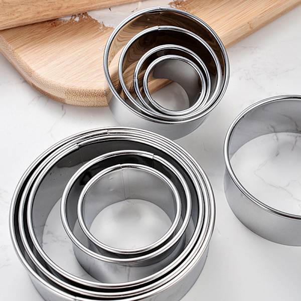 11stk Rund Cookie Kjeks ters Circle Pastry ters Baking Circl