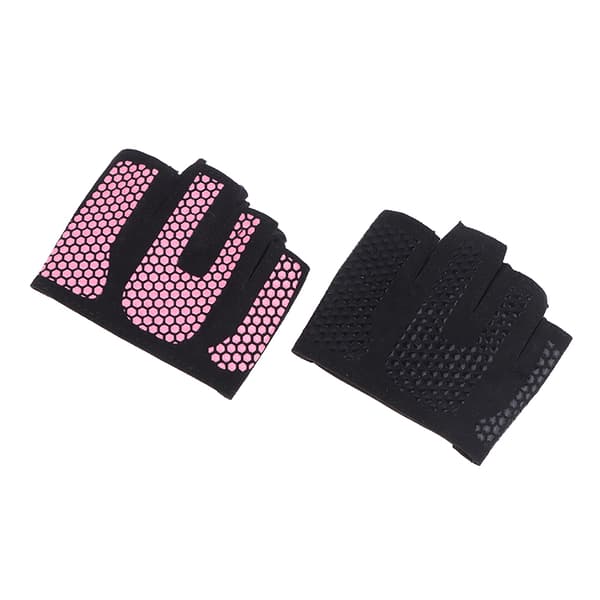 Fire-finger Halvfingerhansker Silikon Trening Pull Up Vekt Blue S