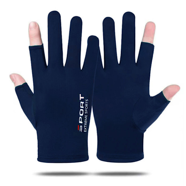 Anti-UV Män Dam Fiskehandskar Spring Sport Handskar B3