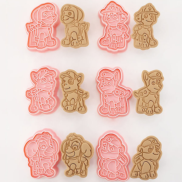 PAW Patrol Biscuit ter Set ting Mould Cookie Pastry Mold ter