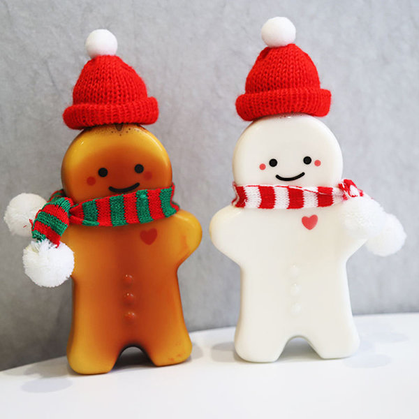 e Gingerbread Man Drinking Cup Shaker Juomapullo Maito Tee Wat A