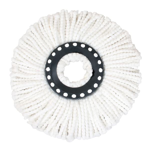 Roterende Rund 16mm Mopping Hoved Mikrofiber Klud Mop Klud Repla