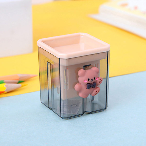 Blyantspisser Small e Cartoon To-hullssliper Blyant Kawa A3