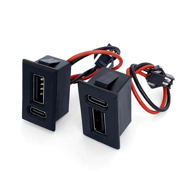 USB Type-C naarasliittimen lampun latausvirtaliitin C-tyypillä 1pc