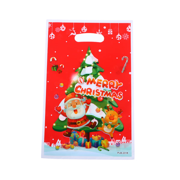 10 st julgodiskakapåse jultomten älg presentförpackning C