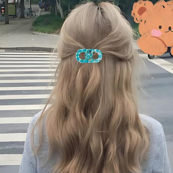 Magnetiska hårklämmor – Magnetiska stylingklämmor med starkt grepp B