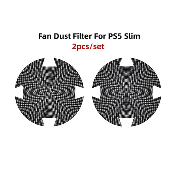 4 PCS Dust Protector Gaming Case för PS5 Slim Digital/Disc Vers 2PCS