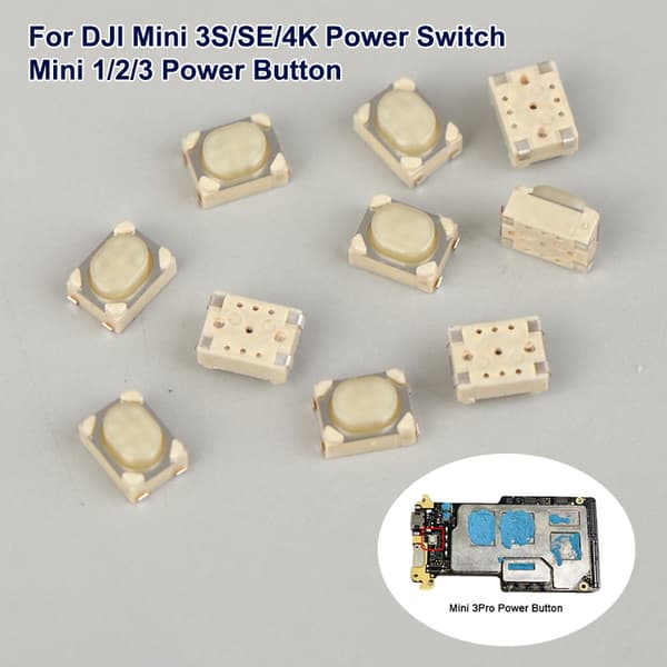 5/10 kpl ydinlevyn virtapainike 3S/SE/4K virtakytkin Mini1 Min 10pcs
