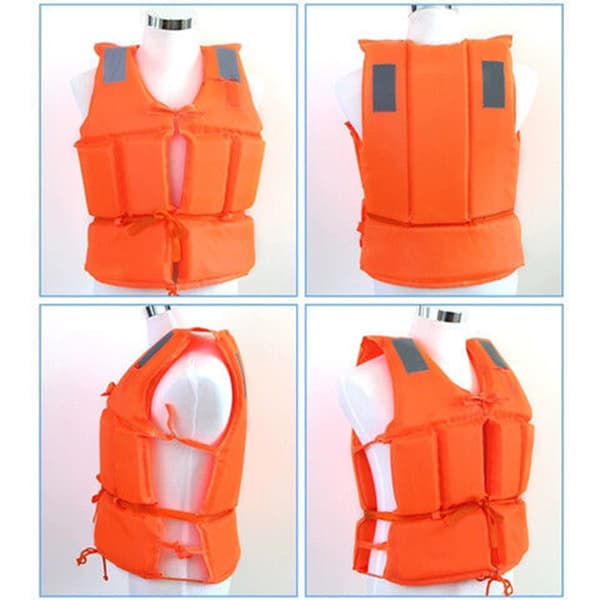 Ny Orange Vuxen Barn Foam Flotation Simning Flytväst Ve B