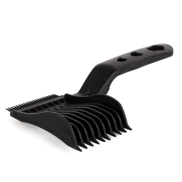 2PCS Kit Upgrade Barber Flat Top Hair Combs Salon Frisør