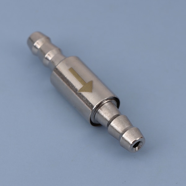 Tilbakeslagsventil for CO2-utstyr, vann for 4 mm rør, akvariumskontroll Silver