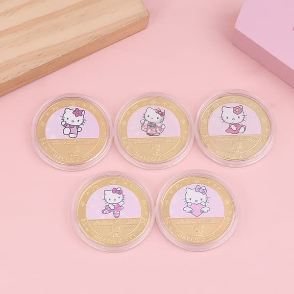 Sanrio Q Figurals Hello Kitty -juhlakolikot Anime-toiminta E
