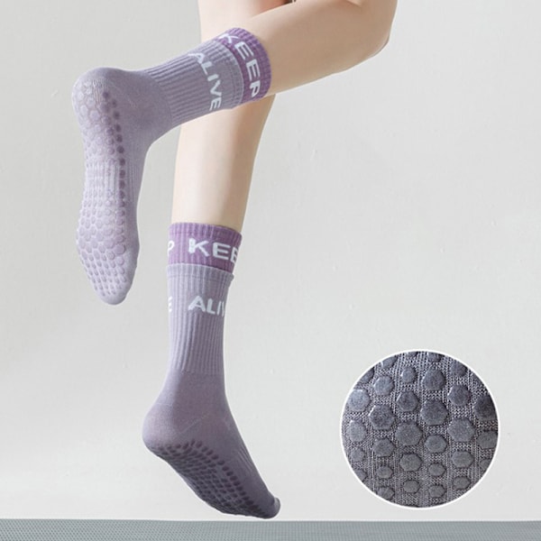 Andas Trendiga Stretch High Tube Strumpor High Elasticity Lady Gray