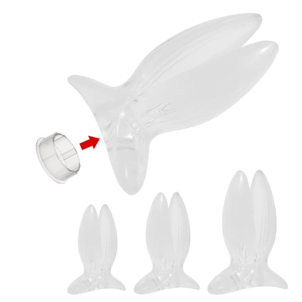 Kikhål Butt Plug Ihålig Anal Butt Plug Tunnel Anal Dilator A Black S