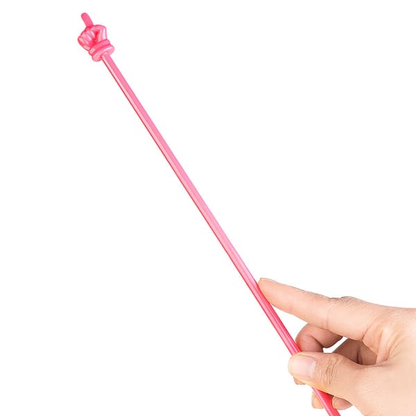 10 STK Teaching Pointer Finger Design Färgglad halkfri harts St A2