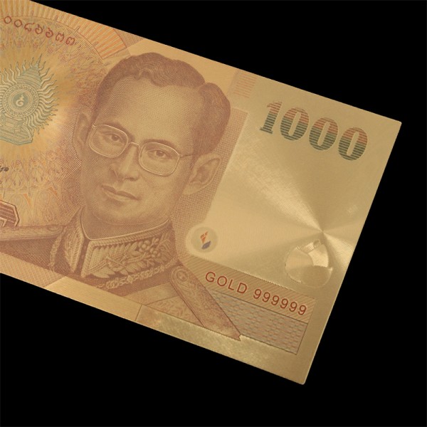 Thai Baht 20 50 100 500 1000 THB Penger Samleobjekter Replica Com C