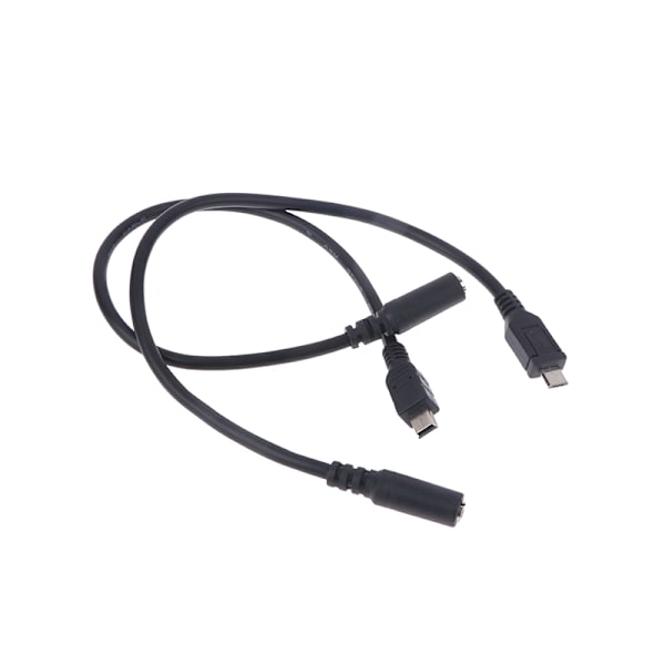 Mikro USB til 3,5 mm jack-hodetelefon-øretelefonkabeladapter 1(Micro USB)