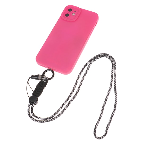 Detachable Adjustable Necklace Lanyard Phone Patch  Hanging Cor D