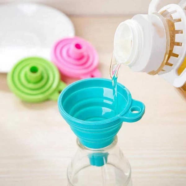 Sammenleggbar silikontrakt – Materiale av høy kvalitet, plassbesparende design A1