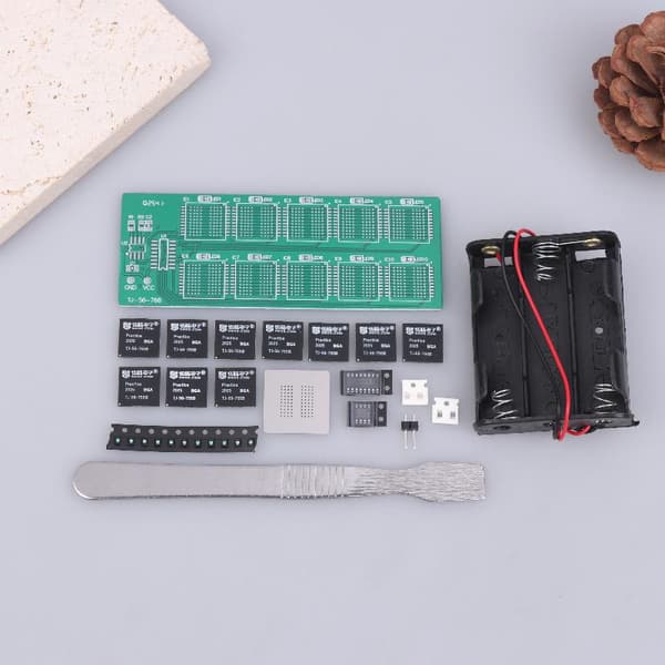 BGA Chip Loddeøvelsesplade Kit Decimale Flydende Lys Te A2