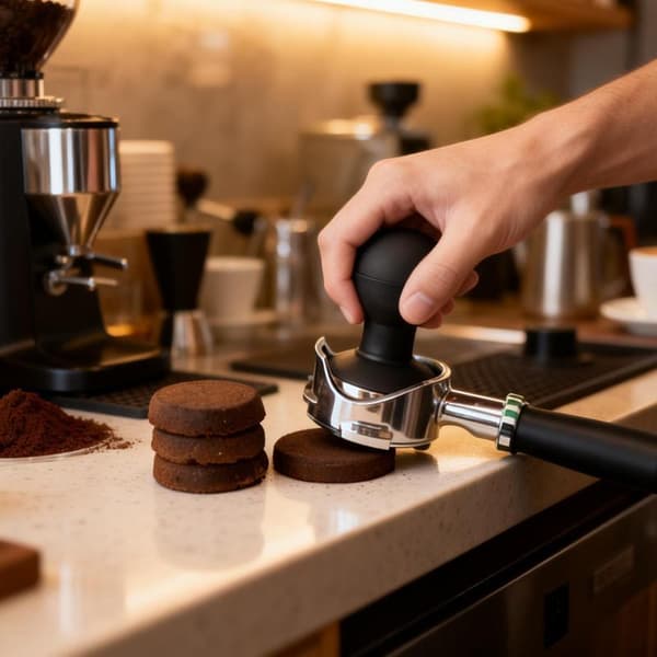 51/58 mm kaffepulver sugekopp ultrastille pulveroppsamling A2