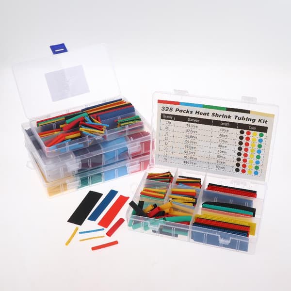 1 sæt krympeflex 2:1 Eventronic elektrisk ledningskabel W 164pcs bagged