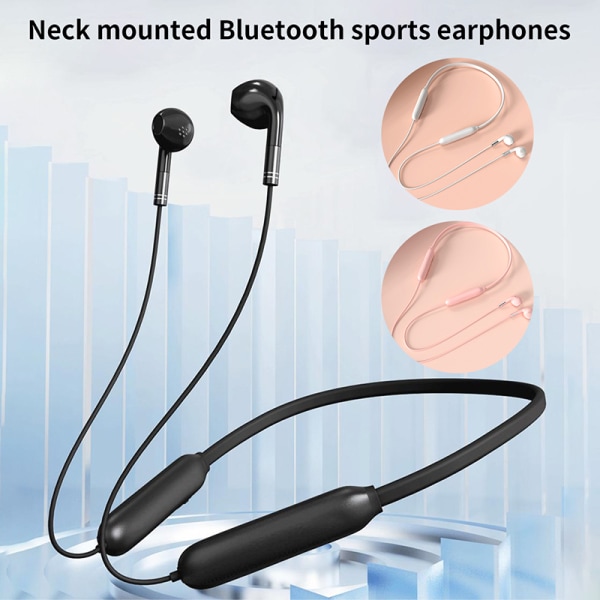 Ultralångt Standby-headset Magnetiskt pannband Trådlöst huvud pink