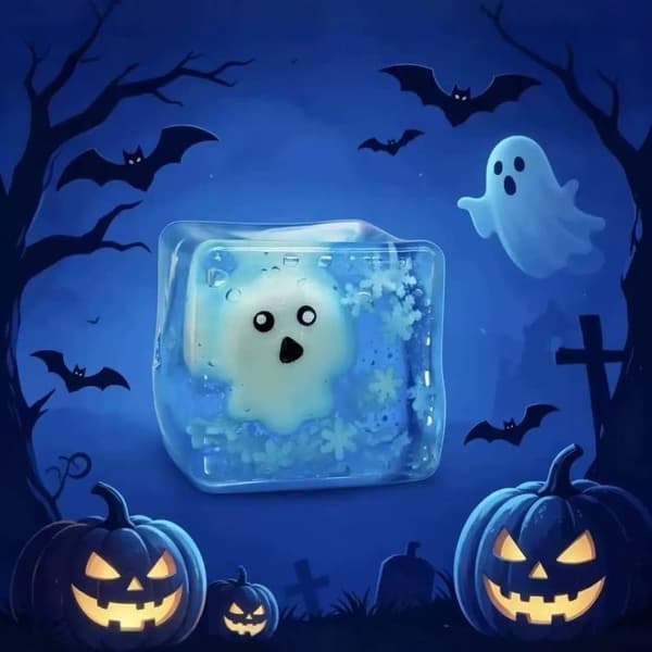 Uudet valaisevat Halloween-pelottavat kuutiot A6 box