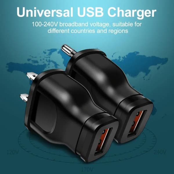 Mobiltelefonopladere AC 5V 1A USB-oplader Mini Strømadapter U A4