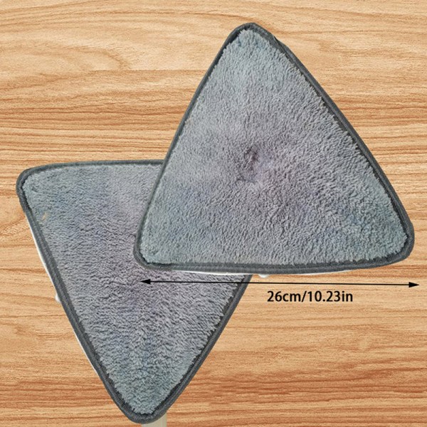 Trekantmopp erstatningsputer Mikrofibermopp erstatningshoder