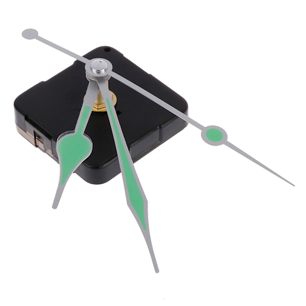 DIY Silent Quartz Urverk Veggklokke Motor Mekanisme Lang Spin