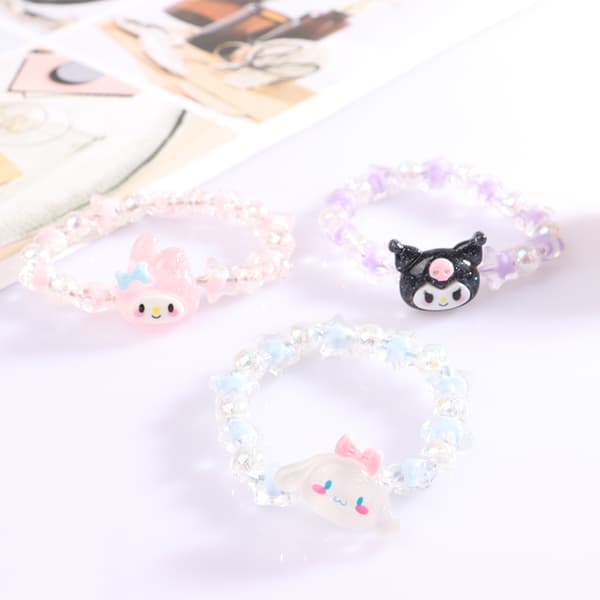 Cinnamoroll Kuromi My Melody Cartoon e Par Armbånd Legetøj Til 03