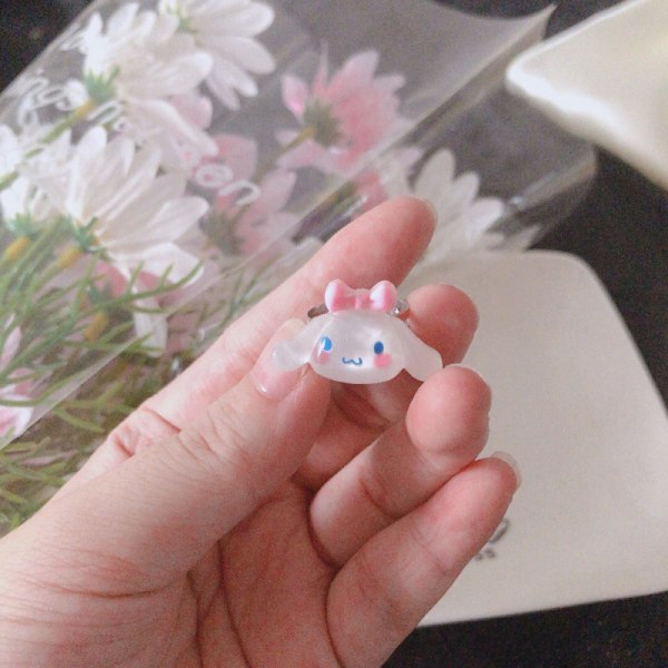 Cinnamorolls Anime Ring säädettävät tarvikkeet ja HelloKittys My A1