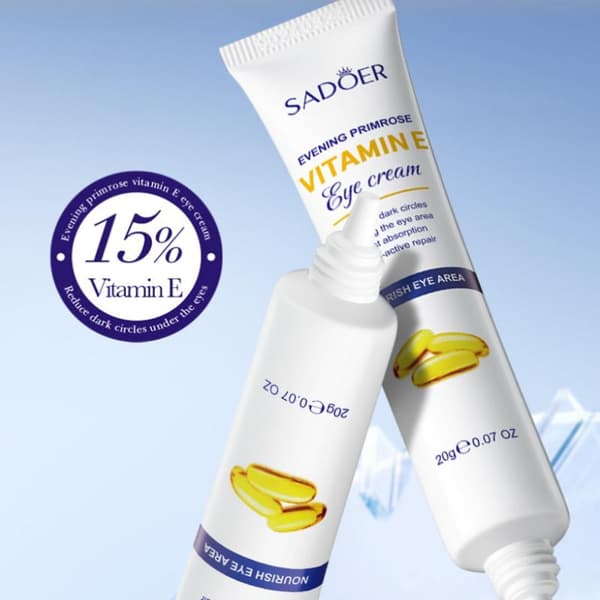SADOER E-vitamiini iltahelokki silmänympärysvoide kiinteyttävä hoito H