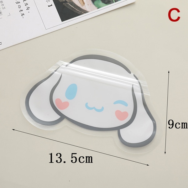 10 stk Ziplock Bag e Candy Cookie Emballasje Poser Gaveinnpakning C
